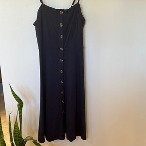 Navy Blue button down dress